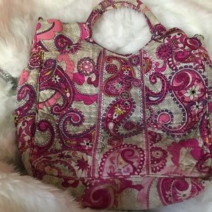 Vera bradley Retired Paisley Meets Plaid Handbag